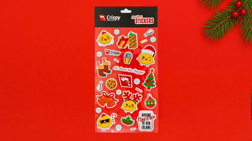 The Little Chick Squad Stickers - Christmas Edition