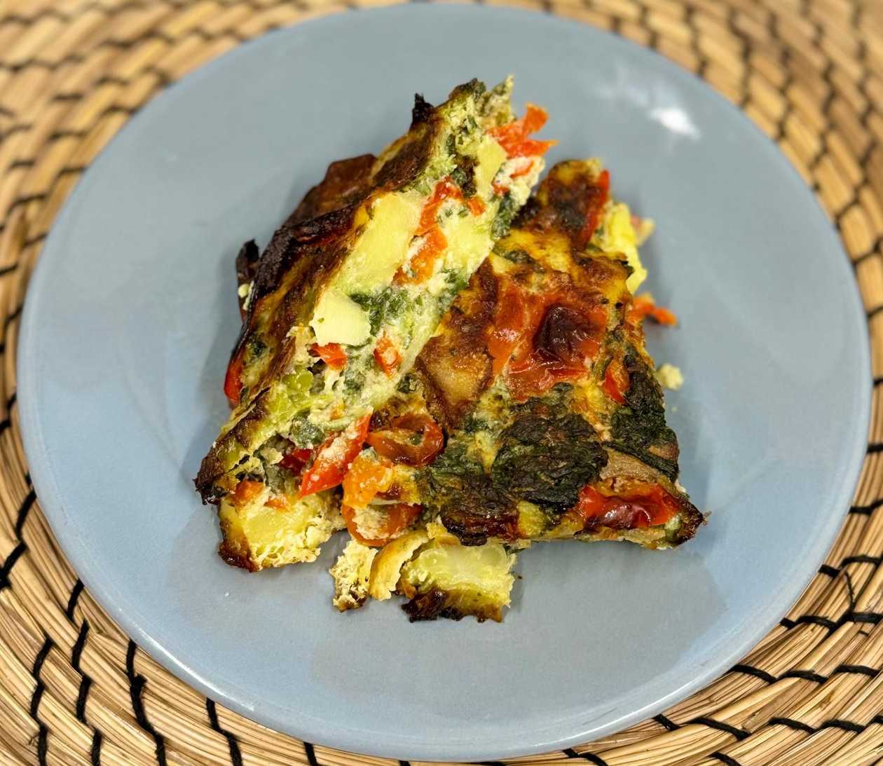 Veggies frittata