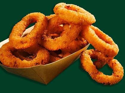 XXL Fried onion rings, 14 pcs