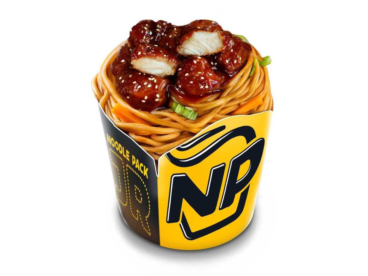 (NEW) Noodle Pui Karaage in sos BBQ JR.