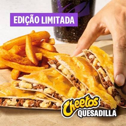 Menu Cheetos Creamy Cheese Quesadilla