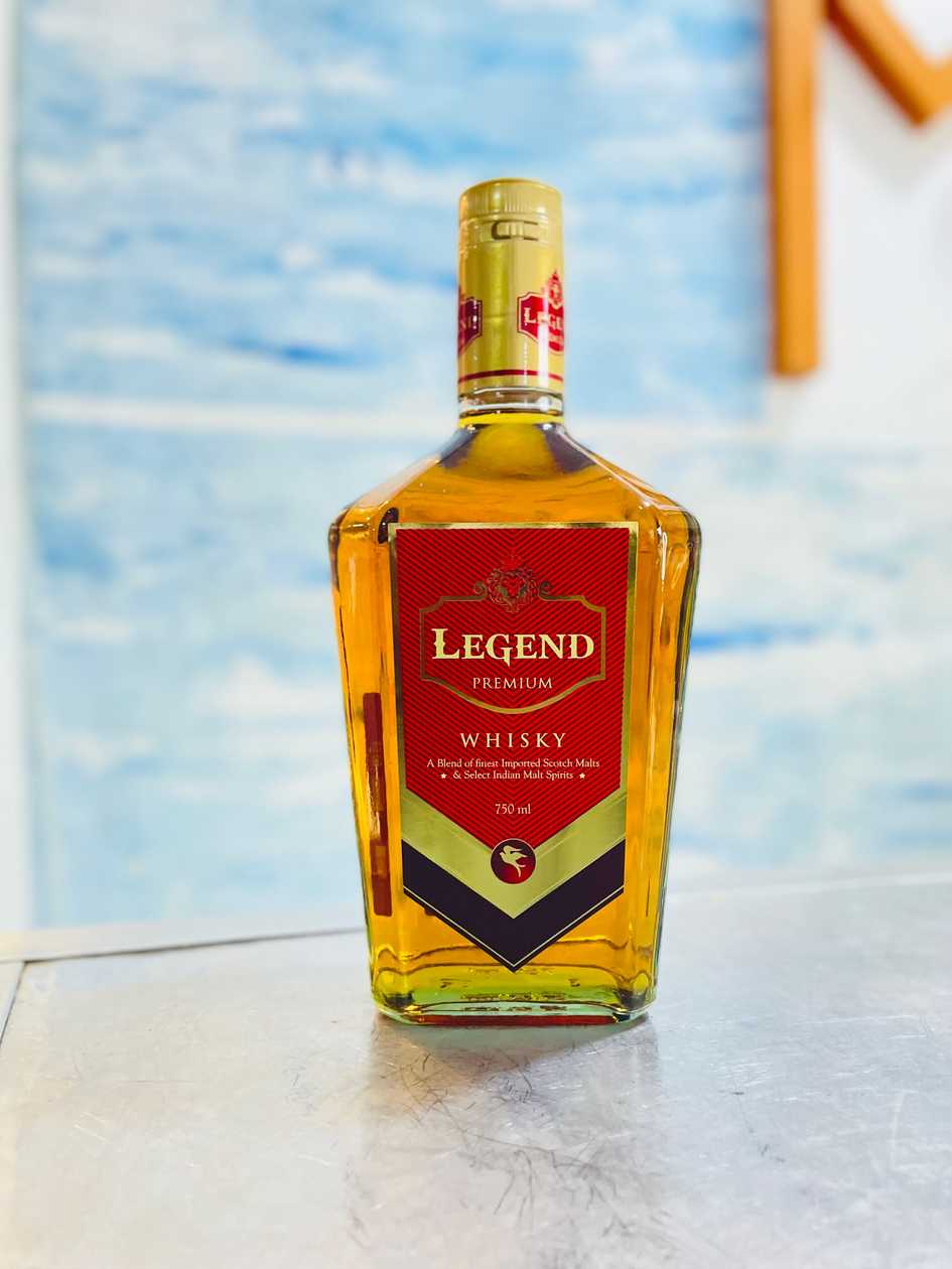 LEGEND PREMIUM WHISKY — Bold Taste, Smooth Character.