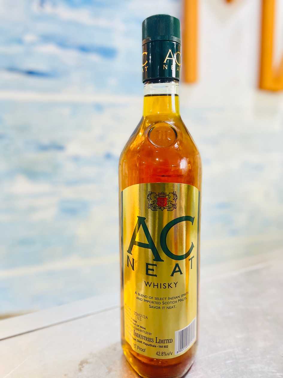 AC Neat Whisky – Bold Taste, Smooth Finish.