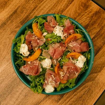 Peach and Ham Salad