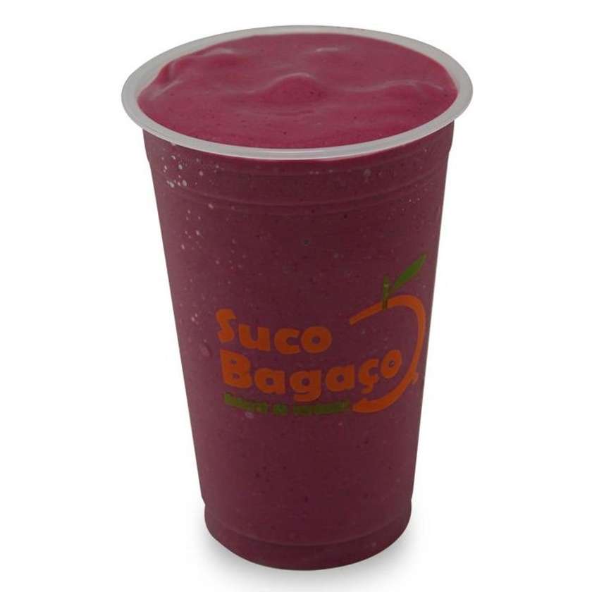 Açaí com Banana, Papaia e Morango