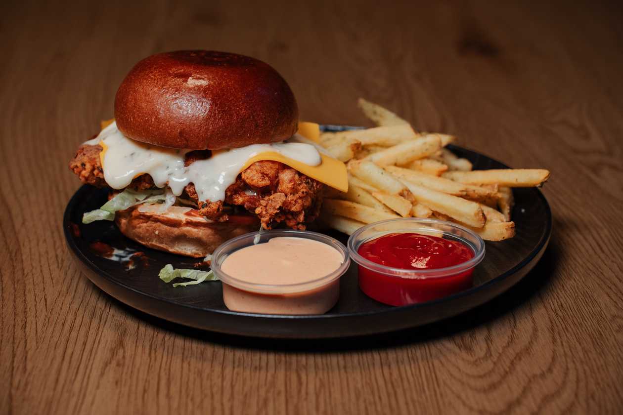Burgera Komplekts Chicken Burger
