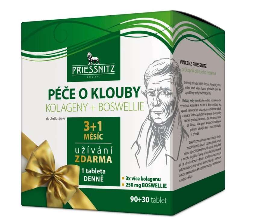 Priessnitz Kolag+Boswellia Joint Care 90+30 Tablets