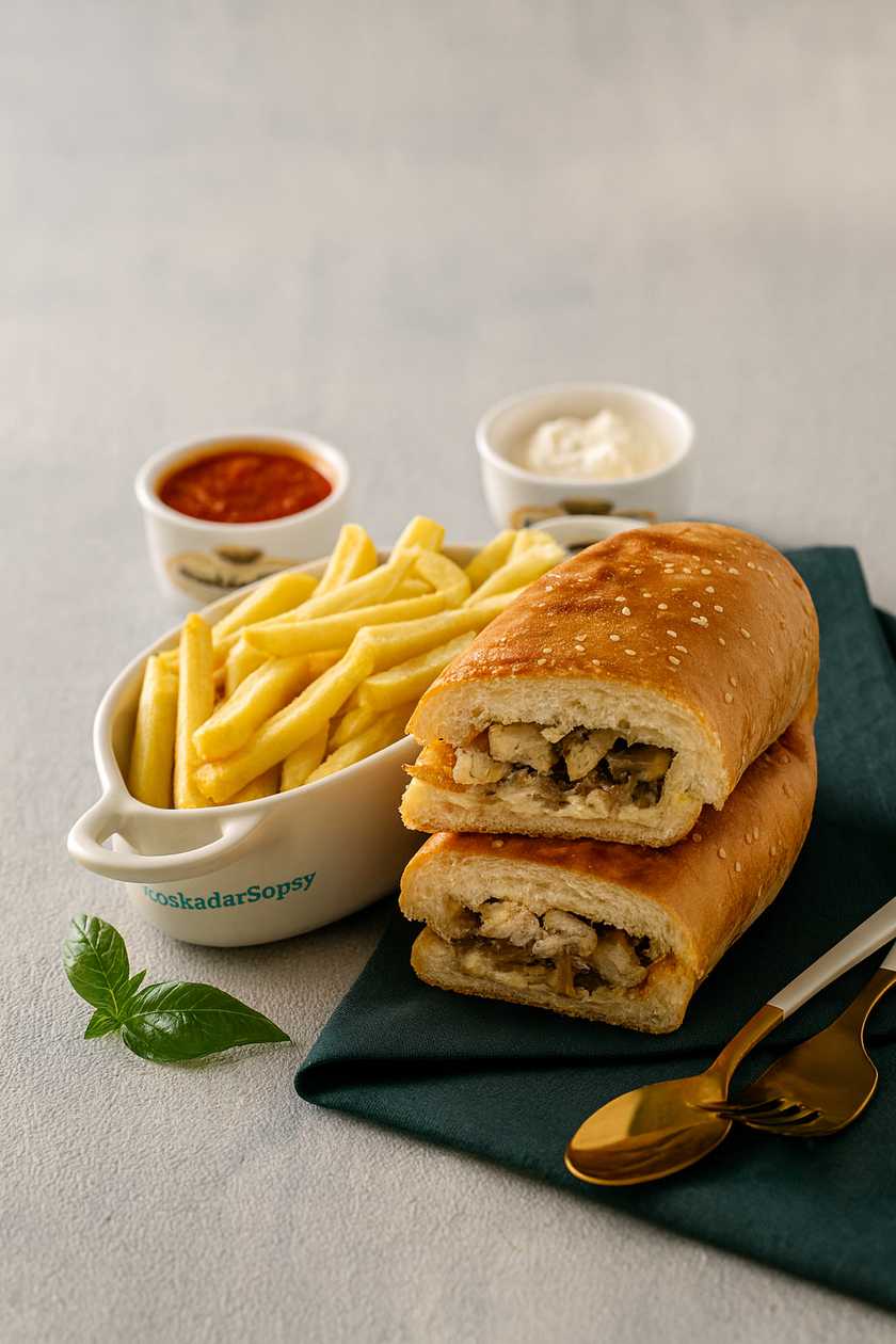 CHICKEN FAJITA SANDWICH