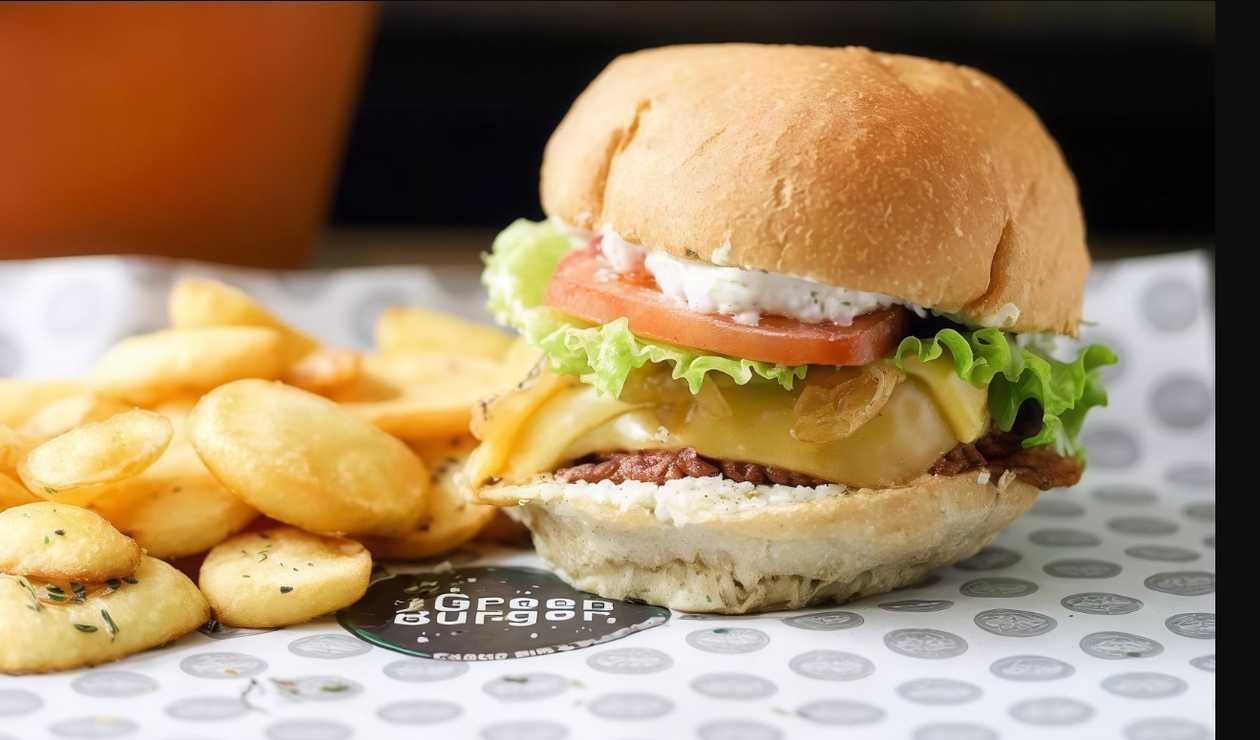 Green Vegan & Fries