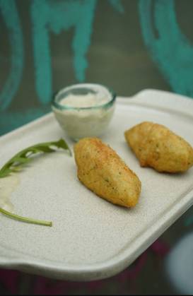 Portuguese Codfish Fritter