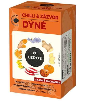 LEROS Tea Party Chilli & Ginger Pumpkin 20 bags