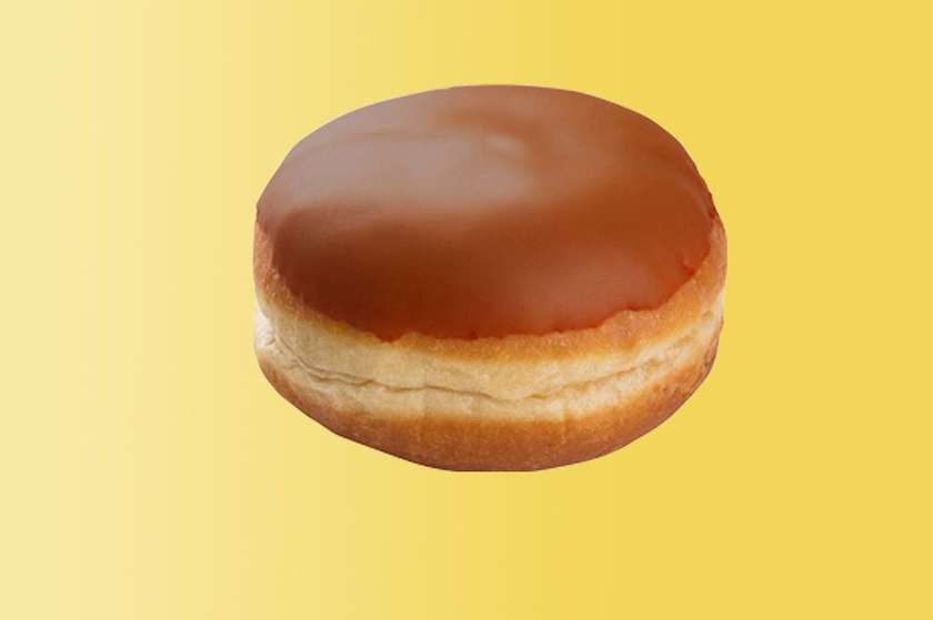 Karamelli pontšik glasuuriga