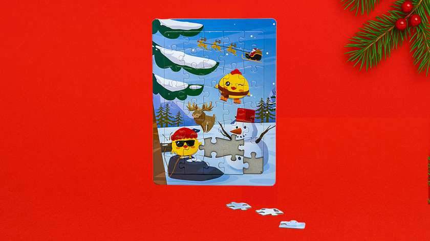 The Little Chick Squad Puzzle - Christmas Edition