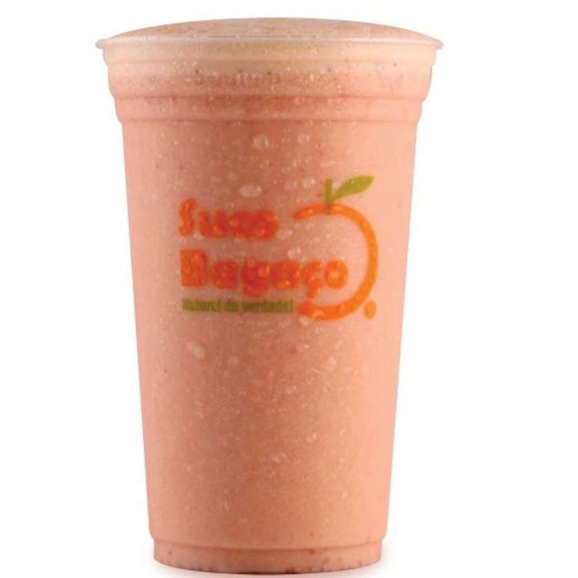 Banana com Maçã e Morango