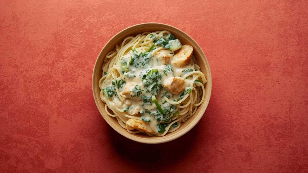 Spinach with Chicken