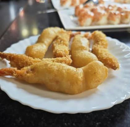 Mix de Camarão Frito (6 Unidades)