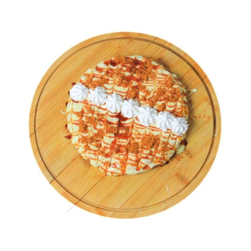 Creamy Caramel Waffle