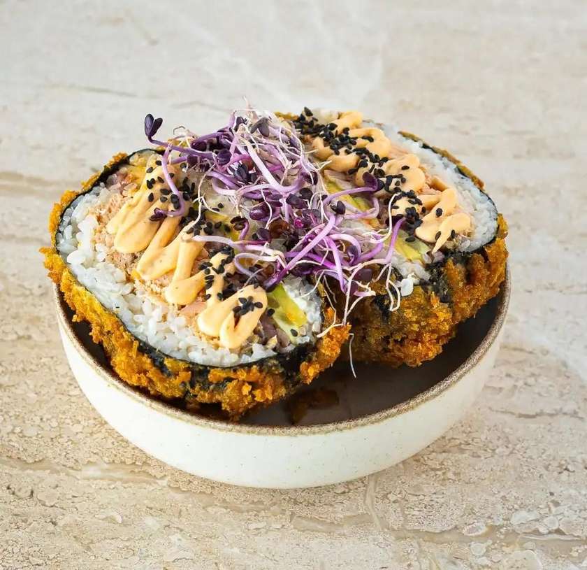 Łosoś grillowany SUSHI BURGER