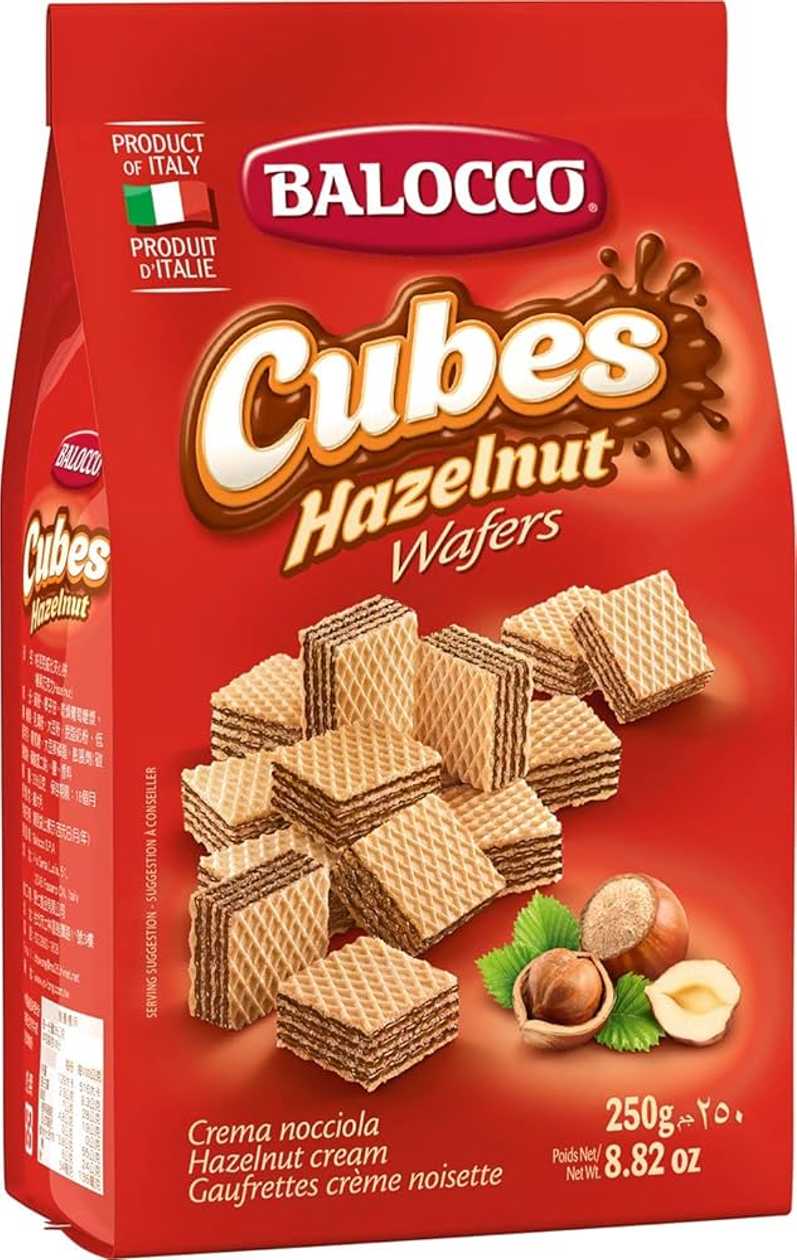 Balocco Cubes Hazelnut 250g