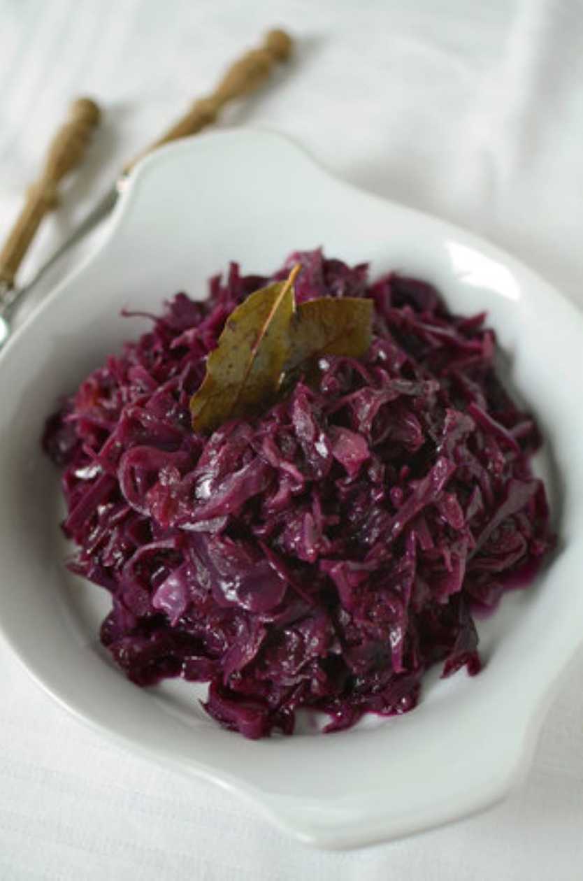 Stewed red cabbage