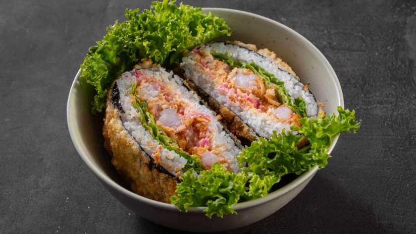 Sushi Burger Krewetka Panko