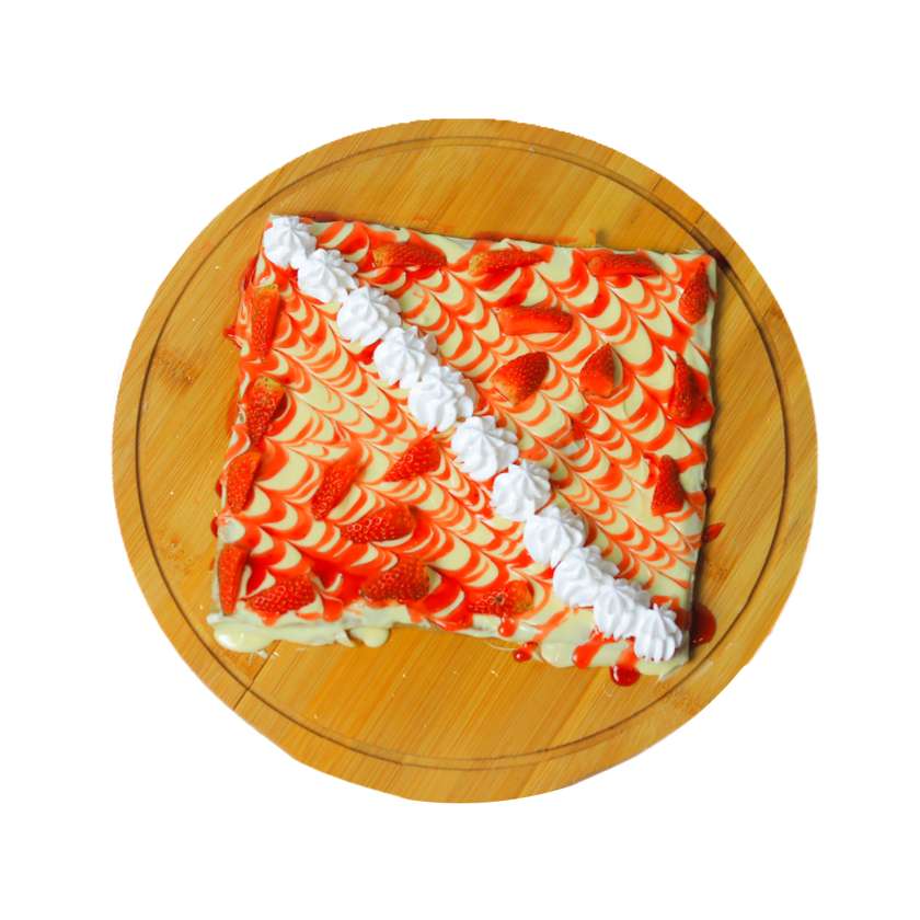 Creamy Strawberry Crepe