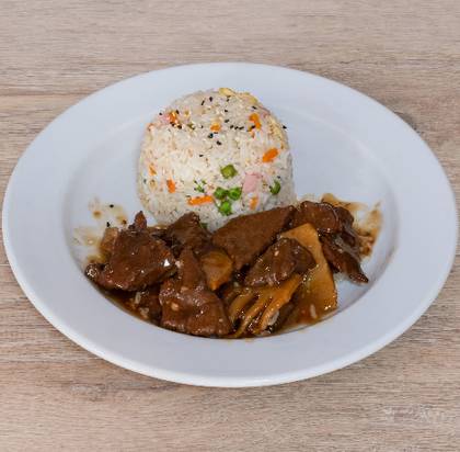 Combo Arroz com Vaca e Bambu
