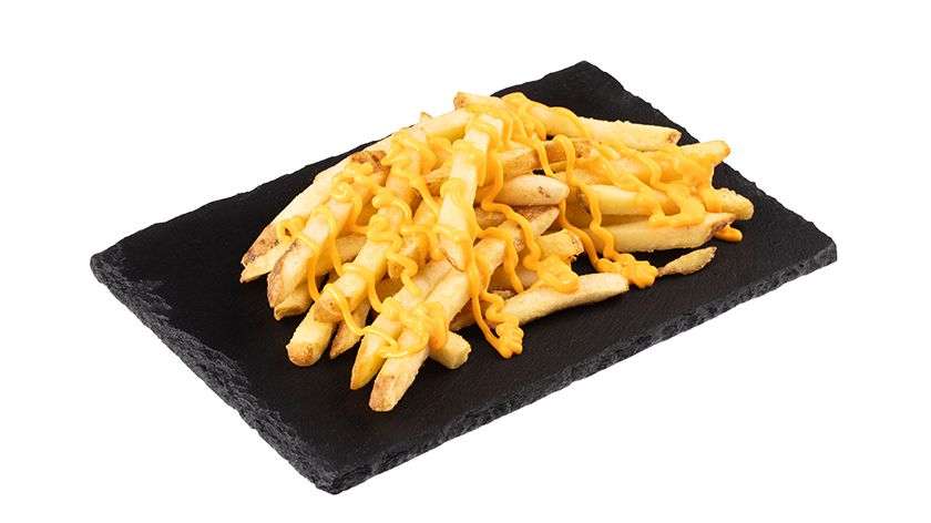 French Fries with Cheddar Sauce