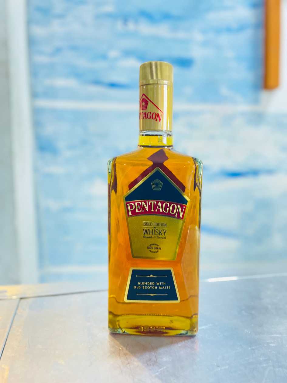PENTAGON GOLD EDITION WHISKY — Smooth. Versatile. Exceptionally Crafted.