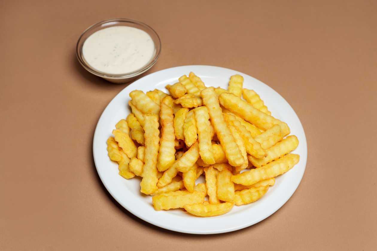 French fries, large portion