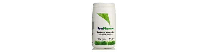 SynPharma Calcium + Vitamin D3 60Tabs