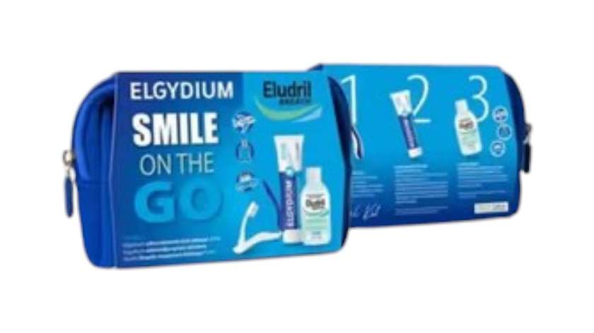 Elgydium Smile On The Go - Travel Kit - Blue
