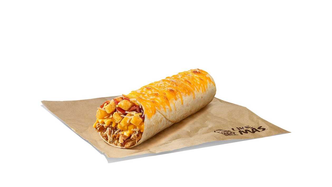Grilled Cheesy Burrito