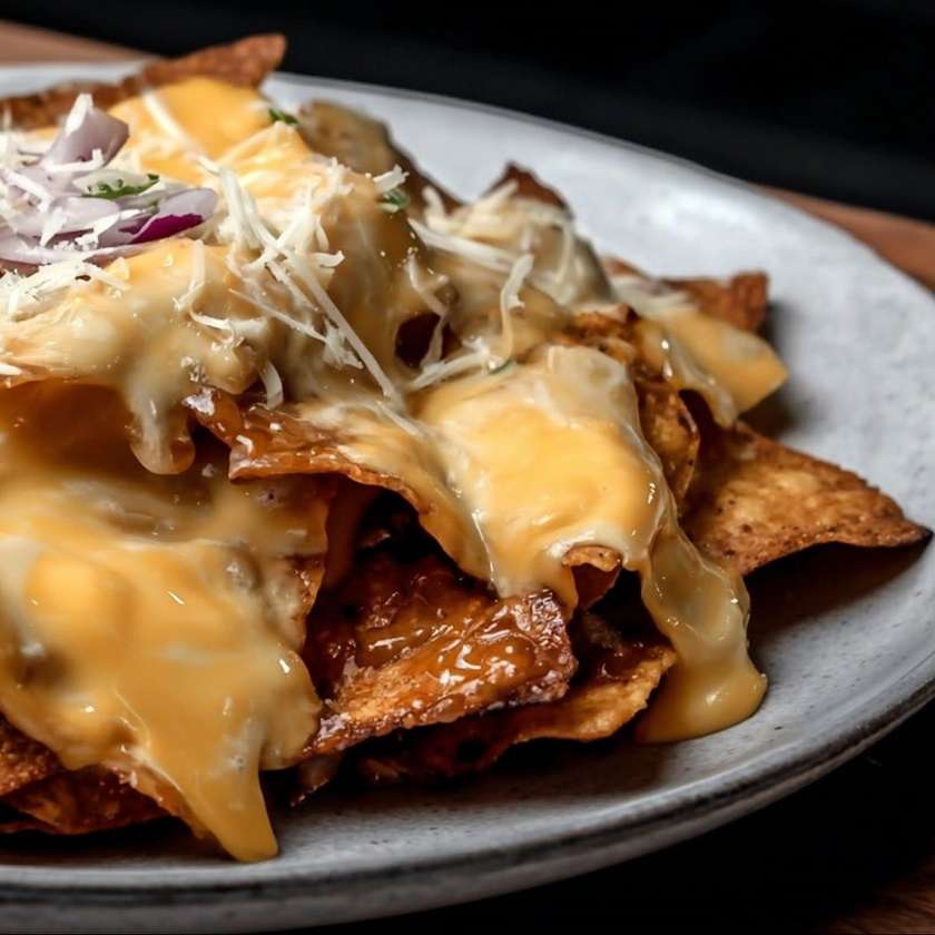 Nachos s Čedarem
