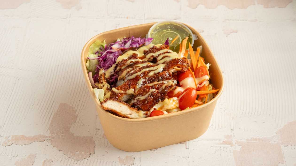BBQ Katsu Salad