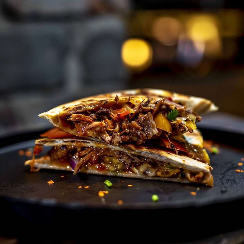 Quesadilla „Fresh Chipotle“ + chipotle s.