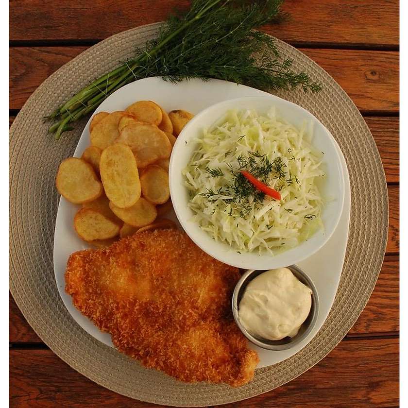 Meniu Șnițel Panko