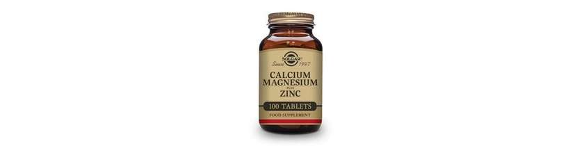 Solgar Calcium Magnesium Plus Zinc 100Tabs