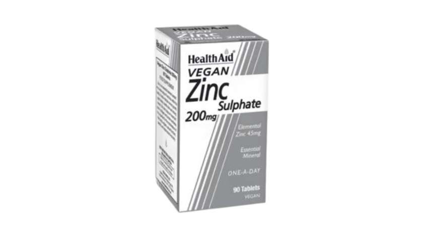 Health Aid Zinc Gluconate 200mg 90Tabs
