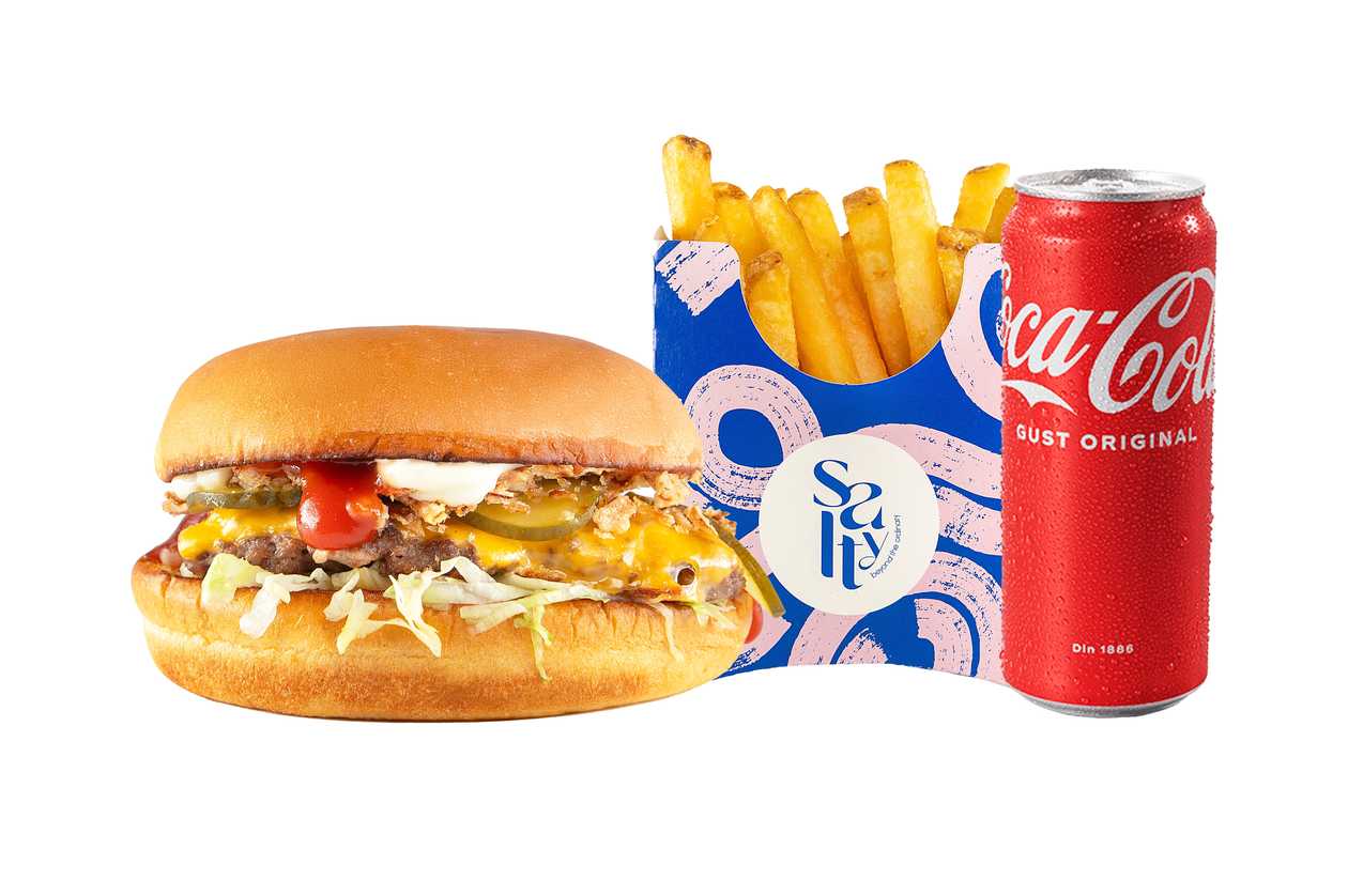 Single Cheeseburger Menu