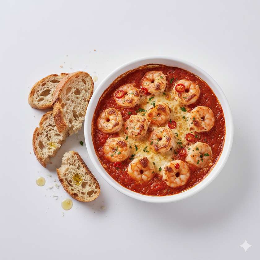 GAMBERI ALLA PIZZAIOLA