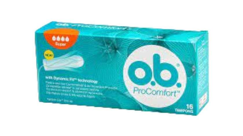 O.B Original Tampon Reliable Protection Super, 16Pcs
