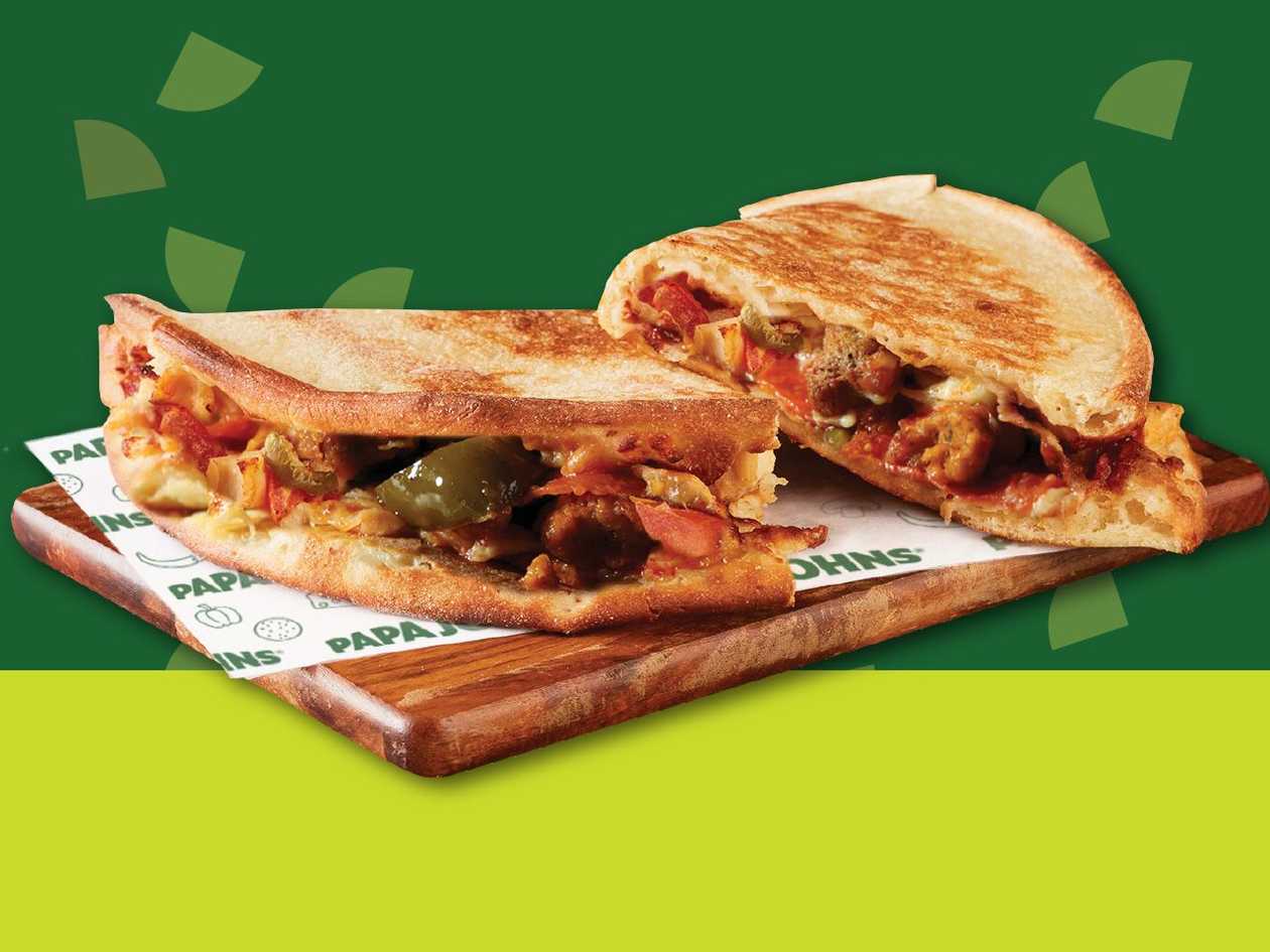 Пападиа с говяжьей фахитой