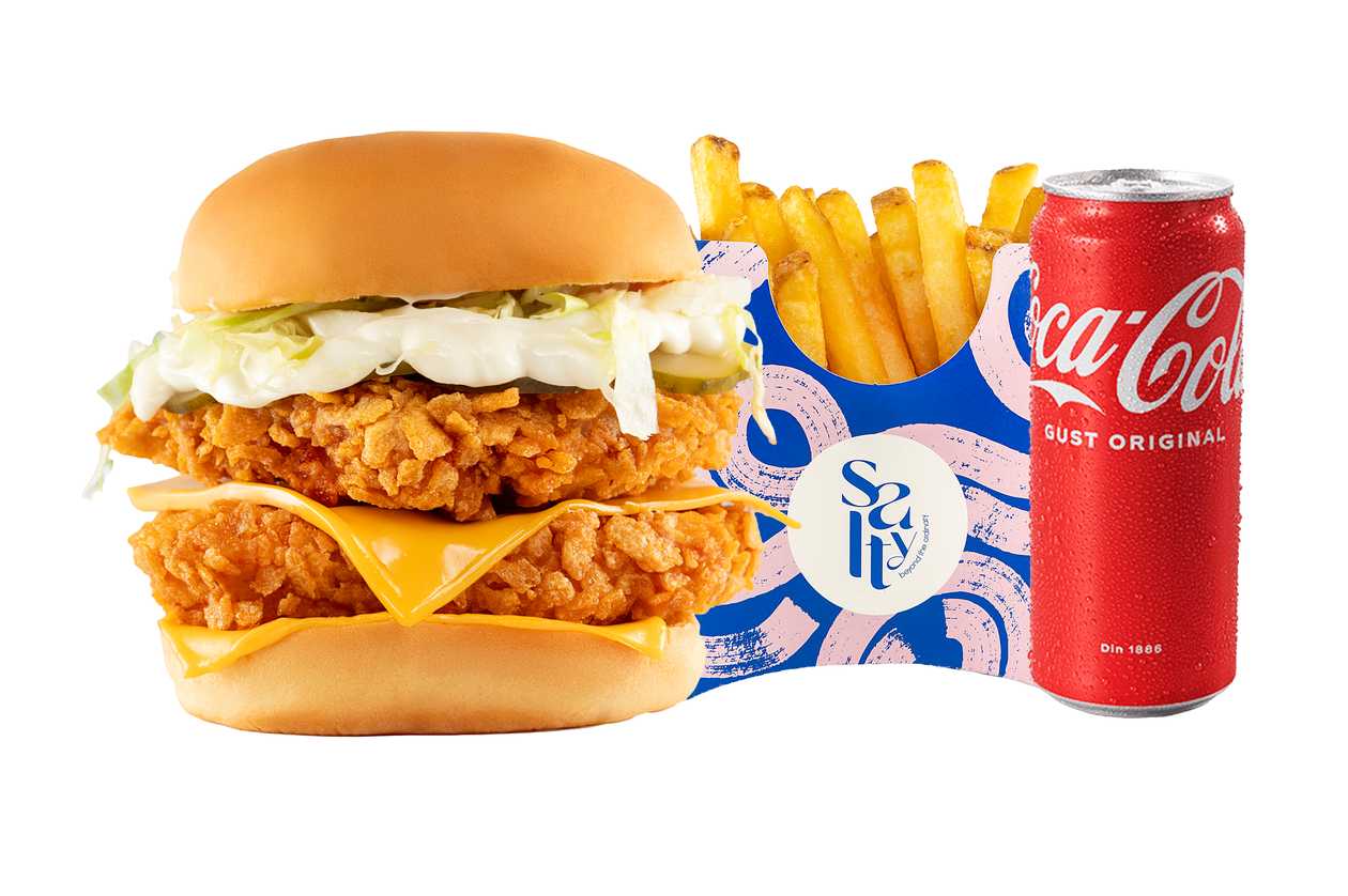 Double Cheesy Chicken Menu