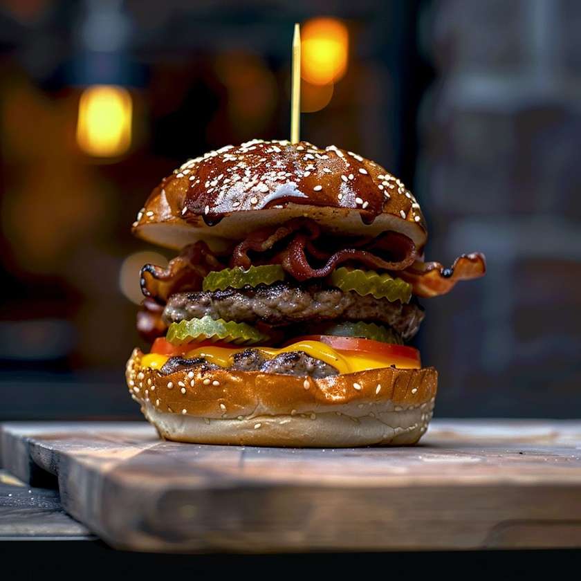 Gangster Burger "Spicy Bastard"