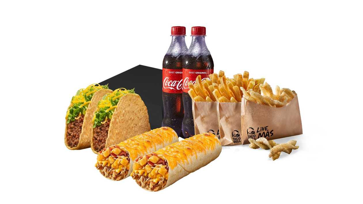 Double box Grilled Cheesy Burrito (preț fără băuturi)