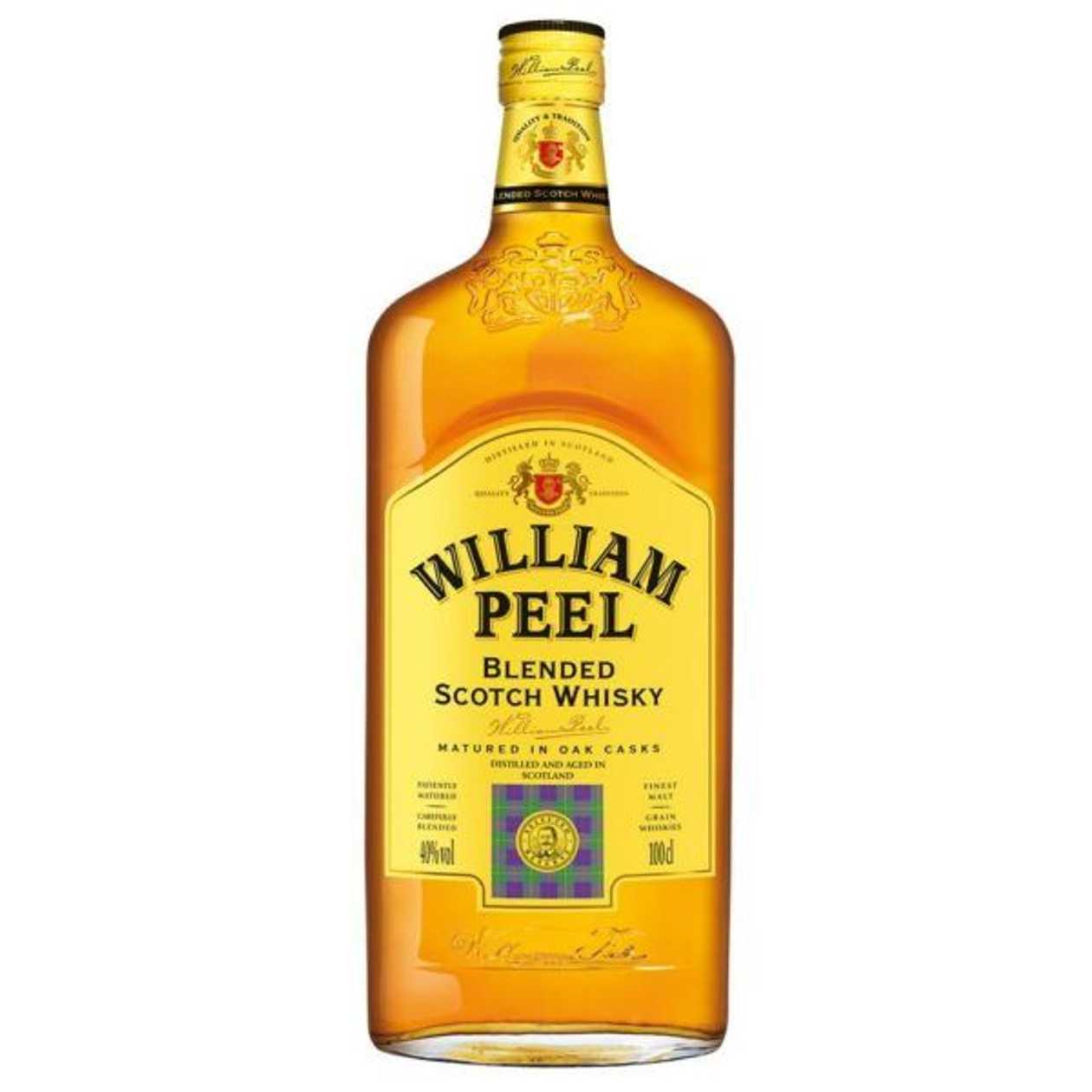 WILLIAM PEEL Blended Scotch Whisky 0.7L 40% Whisky