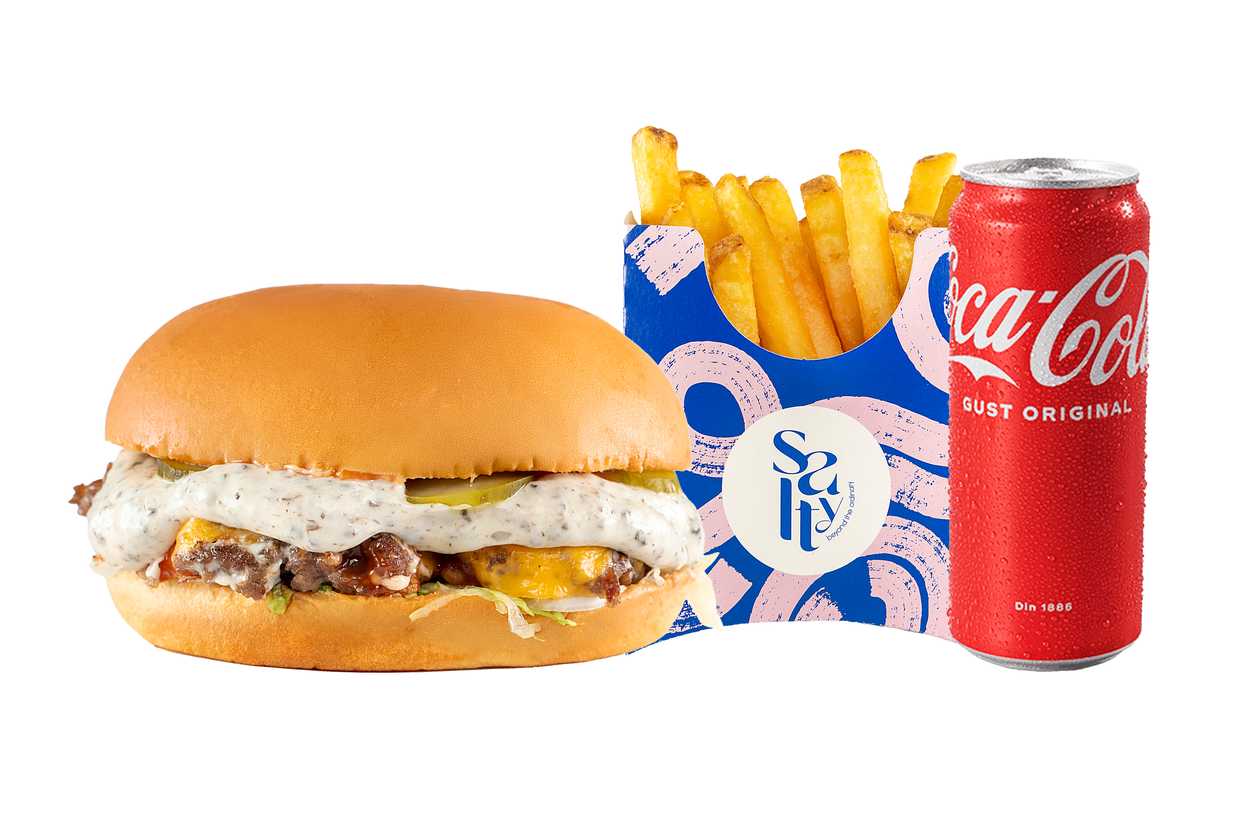 Single Truffle Cheeseburger Menu