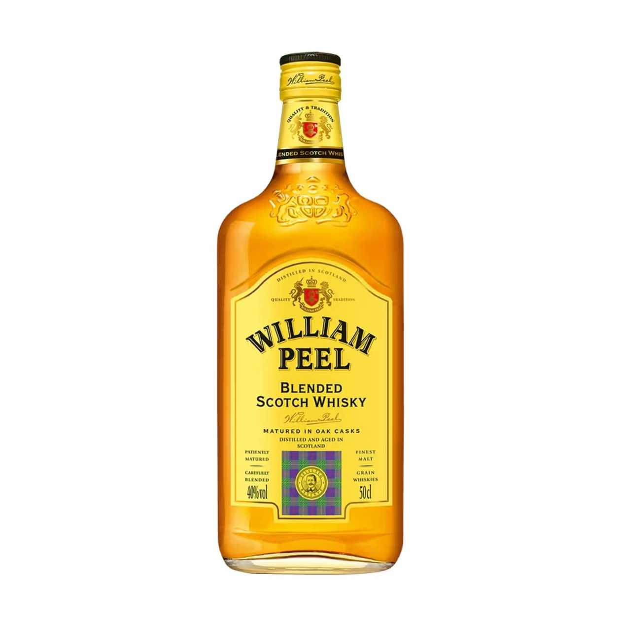 WILLIAM PEEL Blended Scotch Whisky 0.5L 40% Whisky
