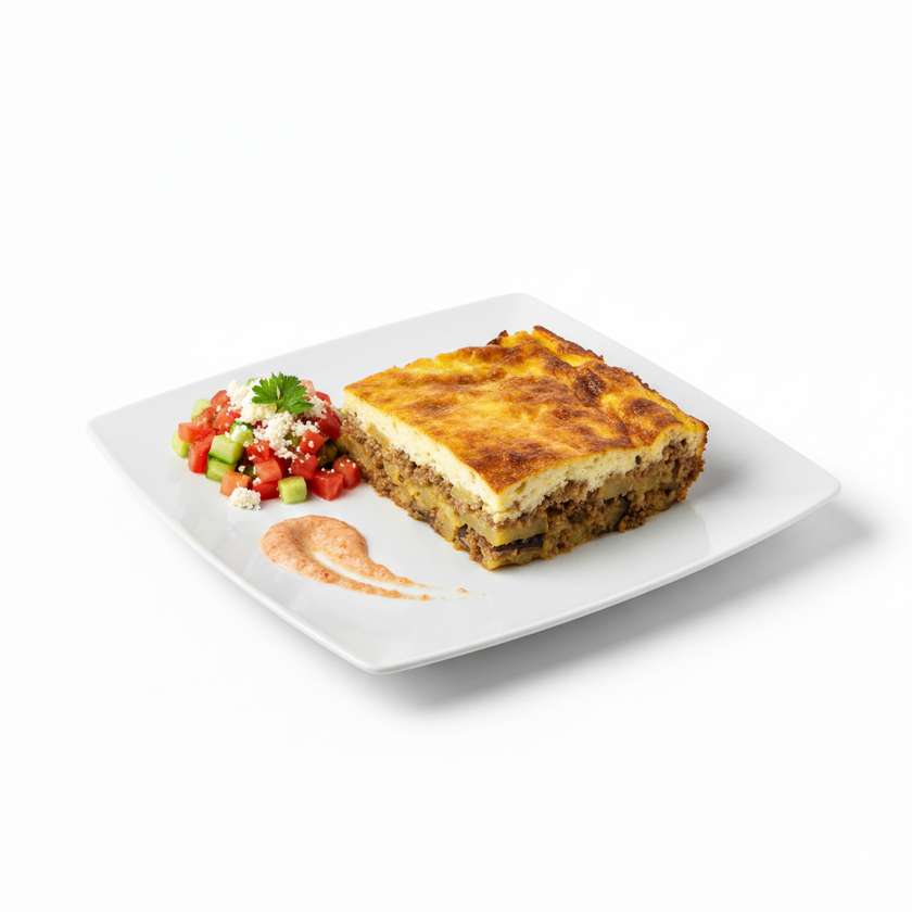 Moussaka Menu